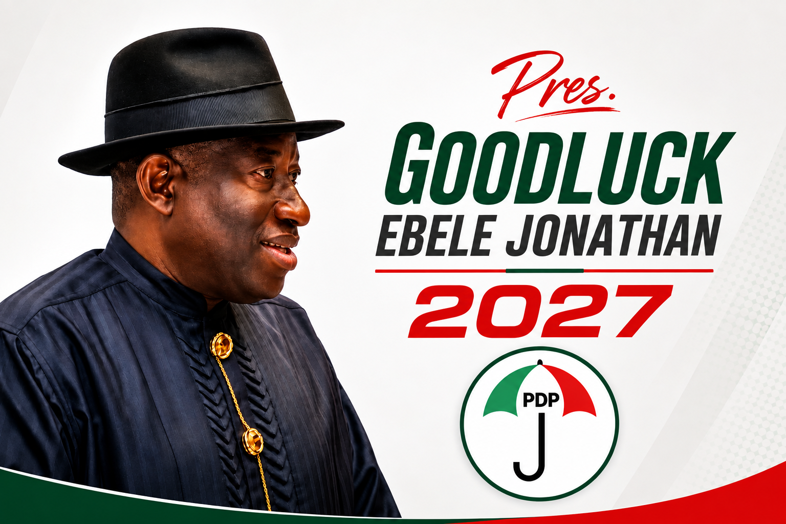 Jonathan 2027 Filing Exposes PDP’s Real Crisis